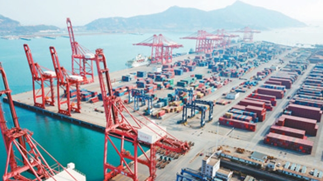 前2月货物贸易进出口总值增长32.2%