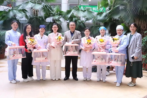 致敬天使——九江市中医医院看望慰问一线护理人员